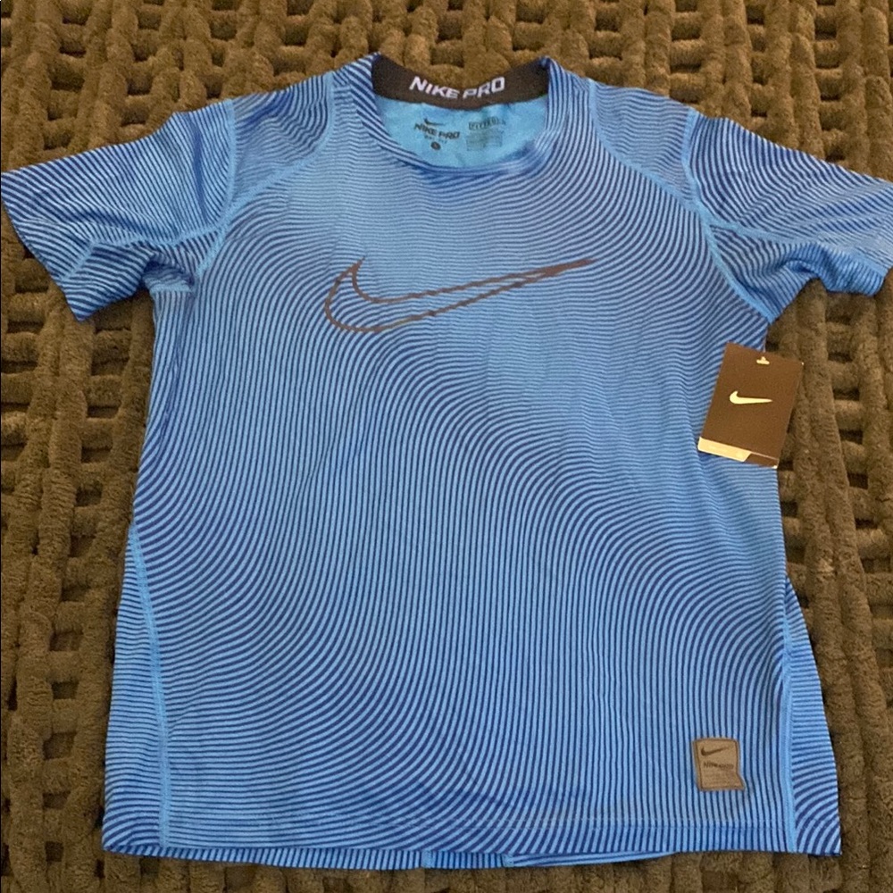 Nike Pro Blue T-Shirt